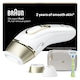 image 1 of Braun IPL Silk-Expert Pro 5, At Home Hair Removal Device with Pouch, White/Gold, PL5124