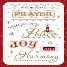 A Christmas Prayer Christmas Card By Wishing Well