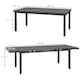 image 5 of Outsunny Extending Garden Table Outdoor for 6-8 People,Aluminium Frame