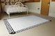 image 3 of Greek Key Border Frame (Rug) | White | XL