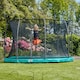 image 3 of 14ft Salta Green Comfort Edition InGround Round Trampoline with Enclosure
