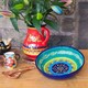 image 4 of Verano Spanish Ceramics Classic Spanish Large Bowl - 30cm Orange/Green Orange | Green