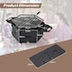 image 2 of Portable Charcoal Grill Stove 360° Rotatable Outdoor Hibachi Grill Smoker