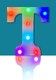 image 3 of Battery Operated RGB Letter   With Remote Control Letter T