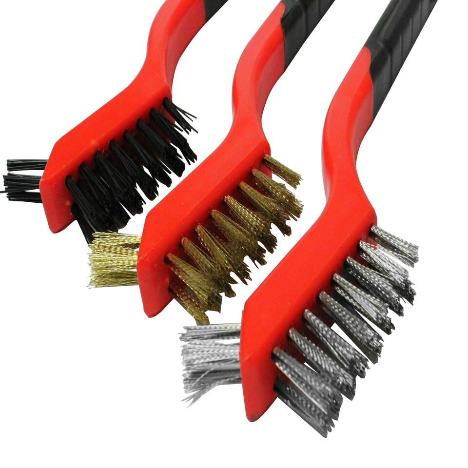 image 1 of Dekton Mini Wire Brush (Set Of 3)