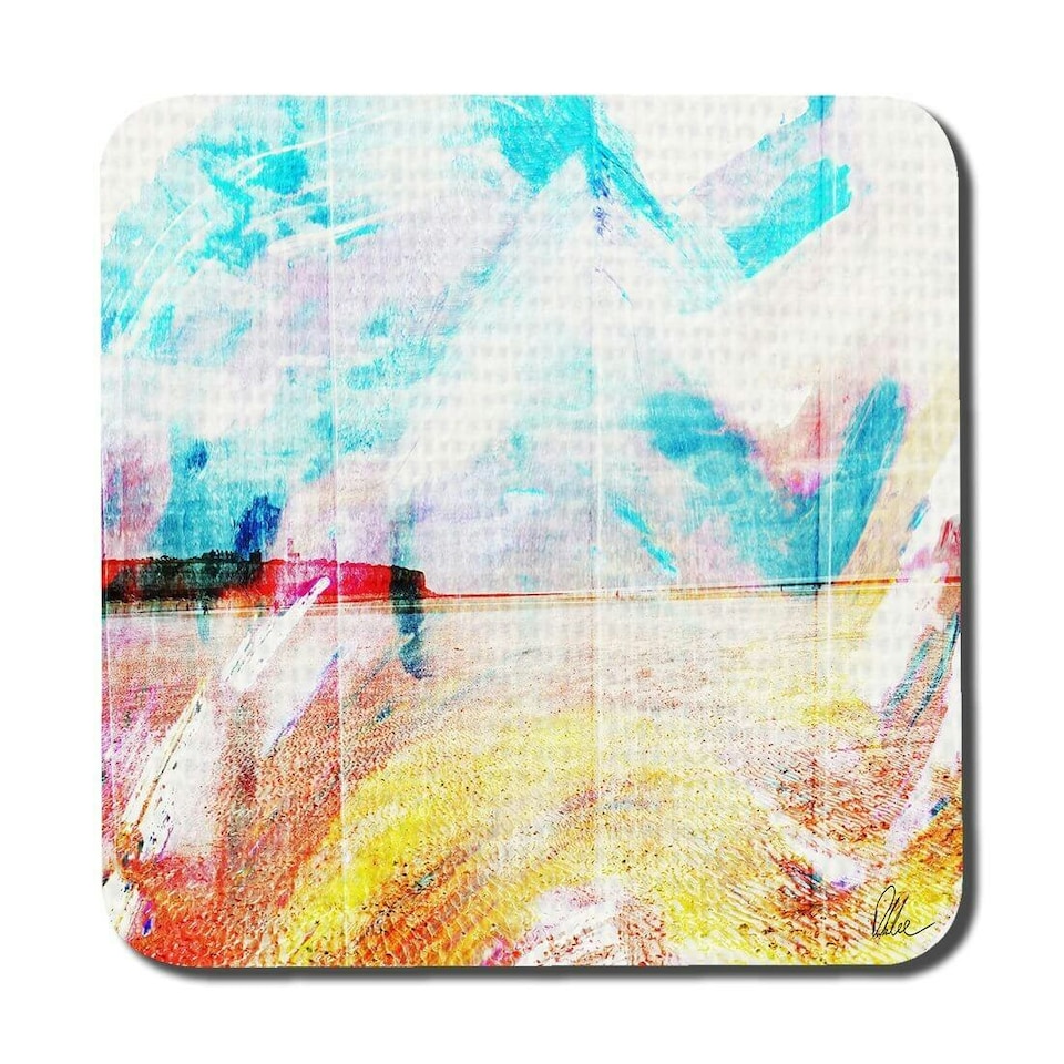 image 1 of beach view cliffs (Coaster)