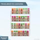 image 3 of Buckingham 4-Tier Spice Rack Cupboard Jar & Packet Organizer for Kitchen Storage 38.5 cm | Silver