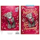 image 3 of Bear With Rose And Envelope 3D Photo Finish Keepsake Wife Anniversary Card