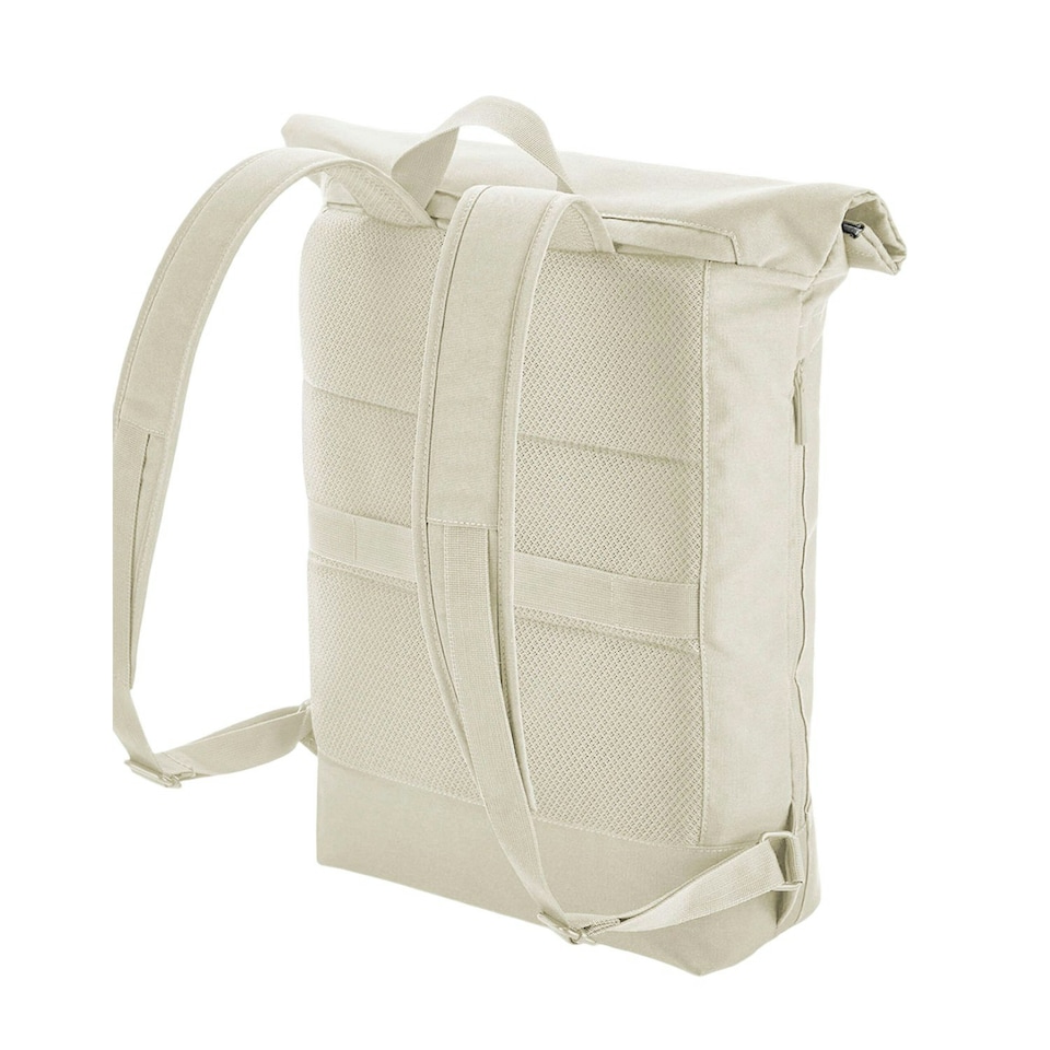image 1 of Bagbase Simplicity Roll Top 15L Backpack - Beige - One Size