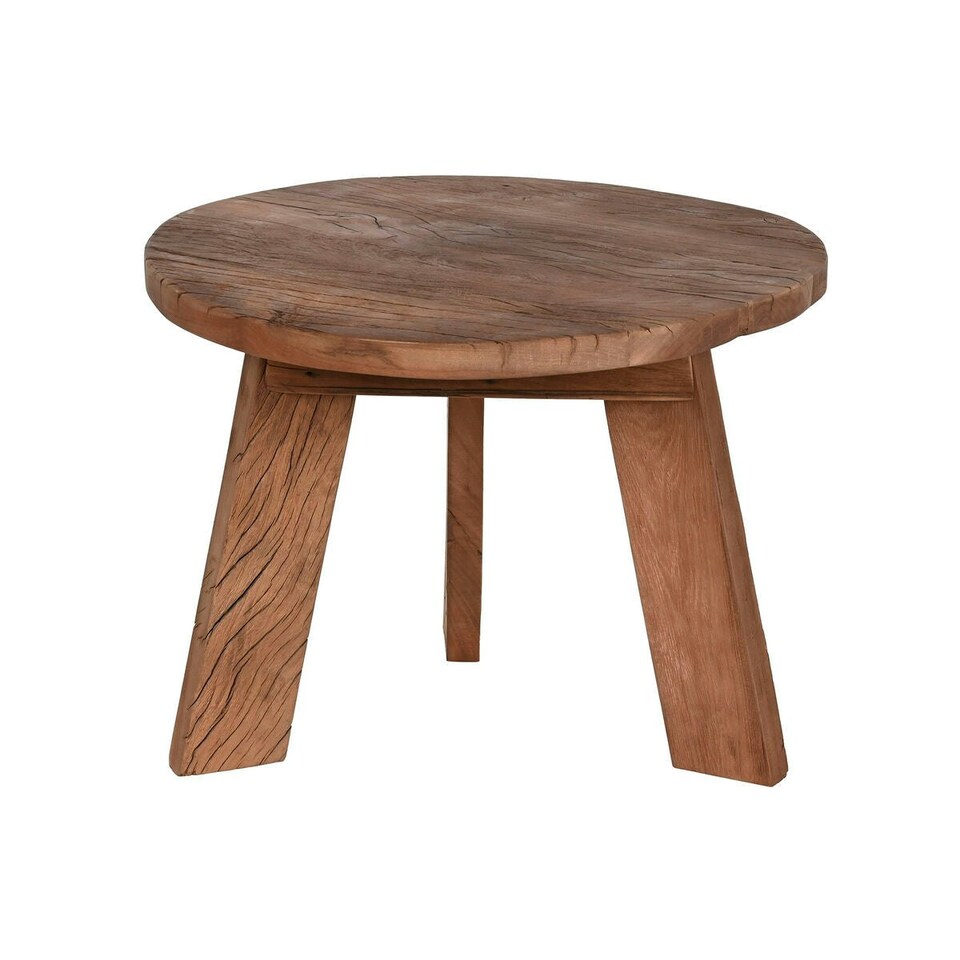 image 1 of Side table Home ESPRIT Brown Recycled Wood 60 x 60 x 45 cm