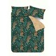 image 9 of Catherine Lansfield Tropic Tiger Green Duvet Cover Set Green | Double