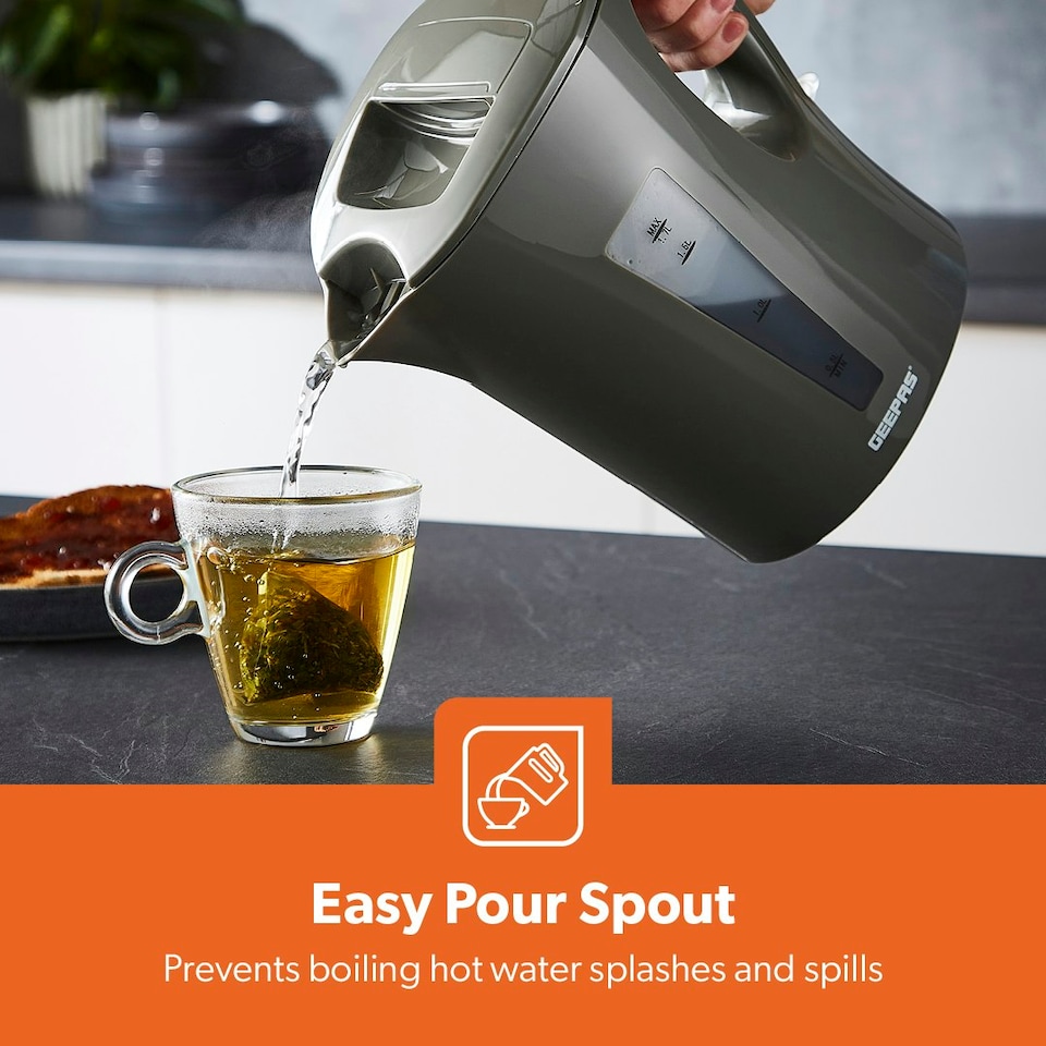 image 1 of GEEPAS Electric Kettle, 2200W