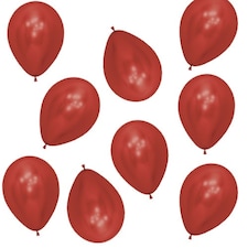 Reflex Red Biodegradable Mini Latex Balloons 13cm / 5 in - Pack of 50
