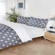 image 4 of Northern Stars Microfibre Complete Duvet Set with Pillowcase and Fitted Sheet Grey | Double