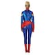 image 2 of Captain Marvel Womens/Ladies Costume - Blue/Red - XS XS