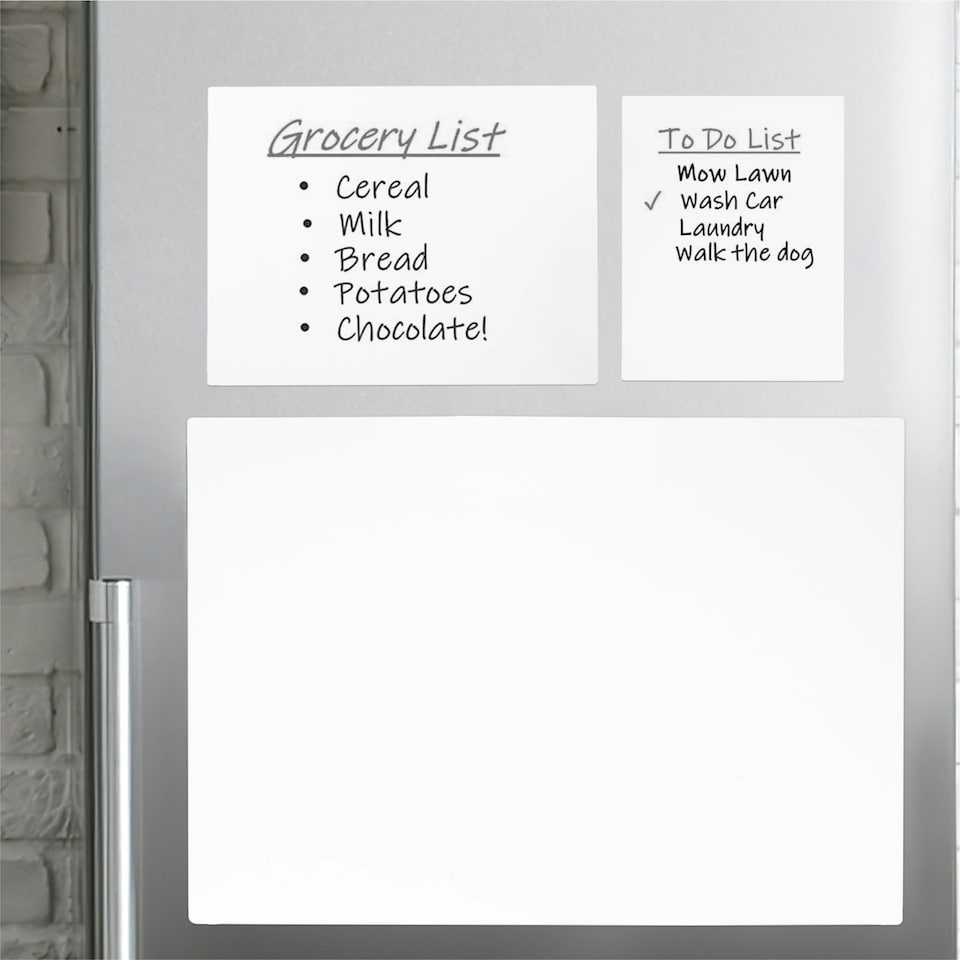 image 1 of A5 Magnetic Whiteboard Dry Wipe Board