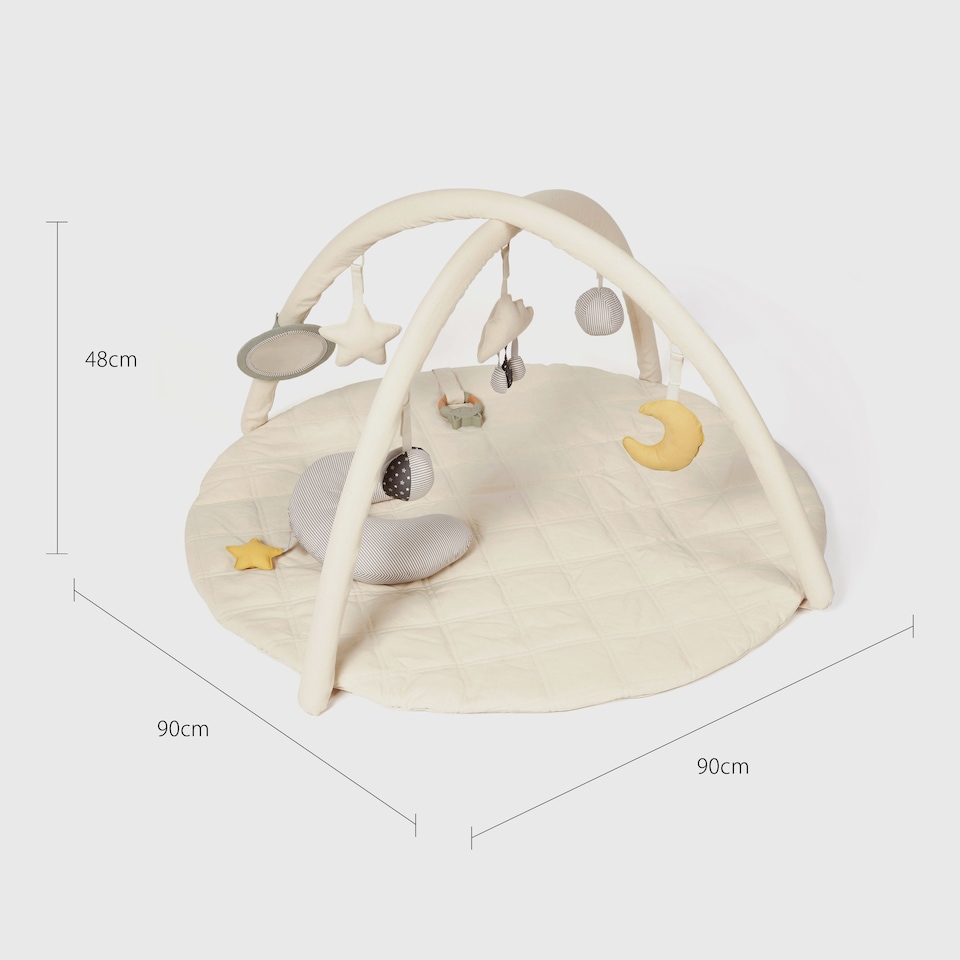 image 1 of MiniDream Luna Baby Playmat & Activity Gym - 90cm