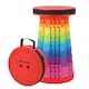 image 1 of Trimming Shop Portable Folding Stool, Telescopic Collapsible Stool