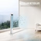 image 9 of PureMate 47-Inch Oscillating Bladeless Tower Fan & Air Purifier (White)