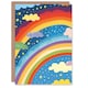image 1 of Rainbows Stars Happy Colourful Dreamy Night Good Luck Card