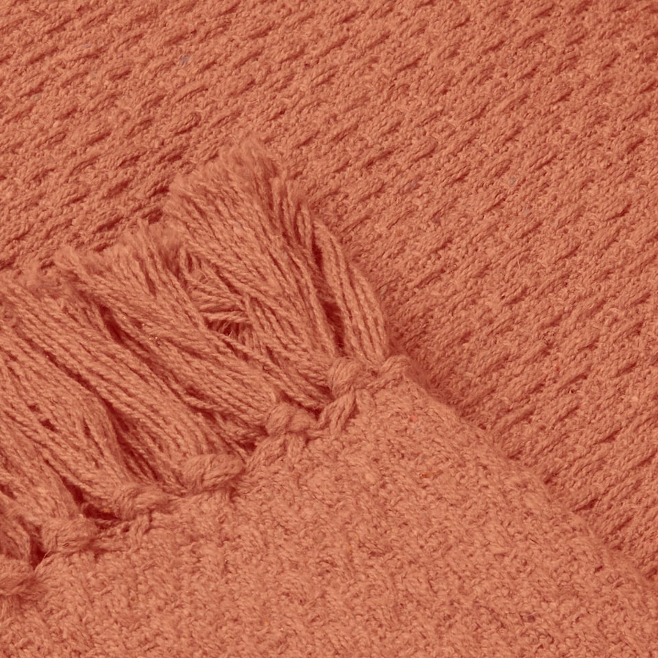 image 1 of Drift Hayden Bedspread Terracotta