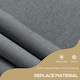 image 6 of Outsunny 3.5 x 1.2m Freestanding Retractable Awning, Non-Screw Garden Awning Grey