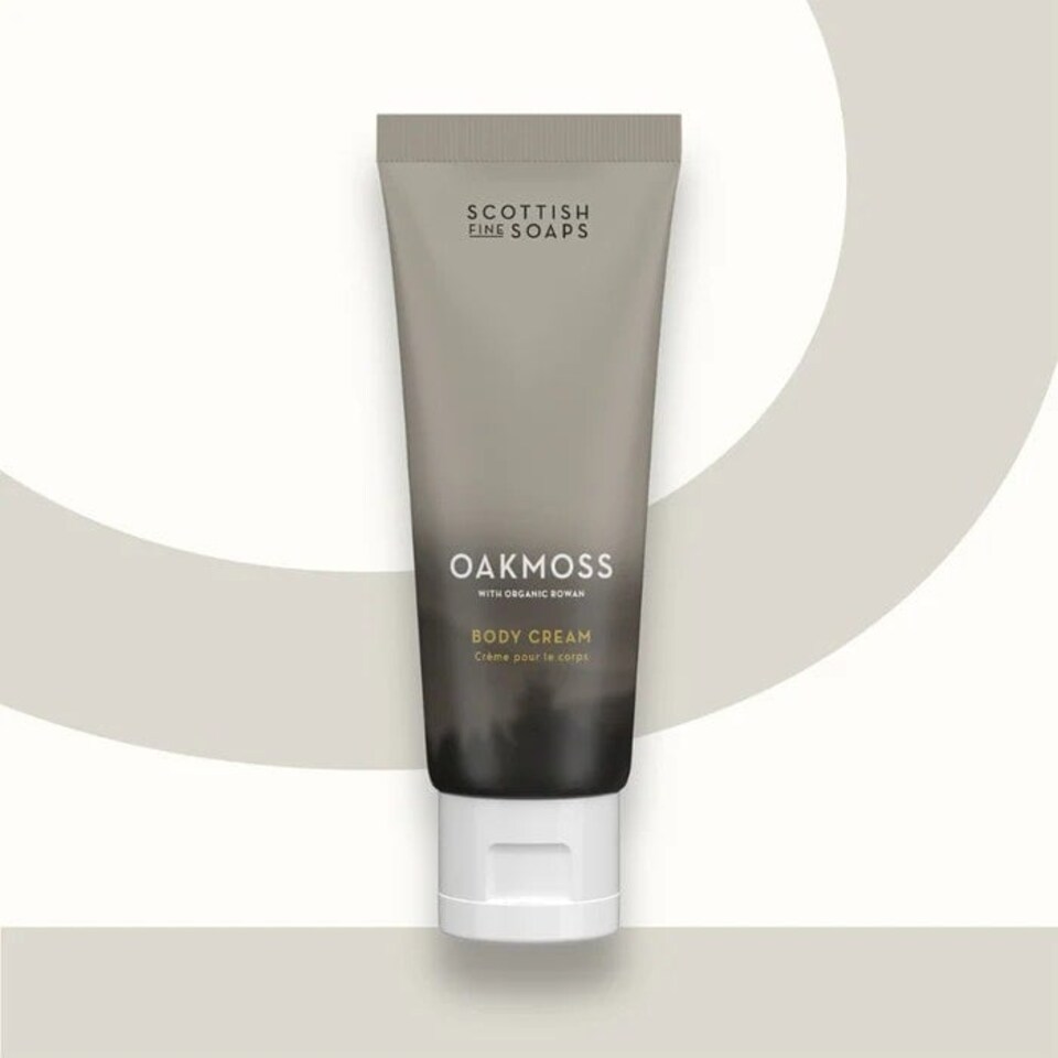 image 1 of Scottish Fine Soaps Company Oakmoss Body Cream 75ml