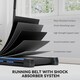 image 6 of HOMCOM 1-6 km/h Folding Motorised Treadmill Walking w/ Remote Control, Blue | Blue | Blue