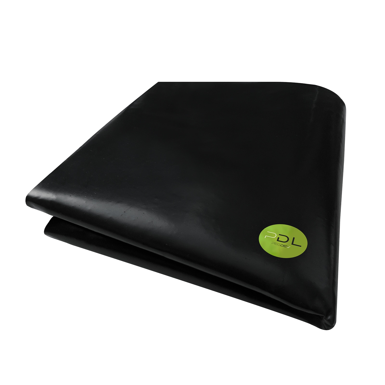 Pegdev 19m x 4m 500G Black Heavy Duty Polythene Plastic Sheeting Garden DIY 125MU