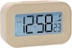 image 4 of Acctim Kyle Digital Alarm Clock, LCD Digital Display with White Backlight, Snooze Function, Volume Control | Cream | Sandstone