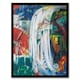 image 1 of Franz Marc Framed Wall Art The Bewitched Mill Colourful Painting Home Décor