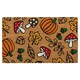 image 2 of JVL Latex Backed Coir Entrance Doormat 45x75cm - Autumn