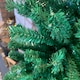 image 9 of 5ft (1.5m) Pencil Style Slim Artificial Christmas Tree in Plain Green