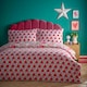 image 2 of Furn Glasshearts Printed King Size Duvet Set Pink | King