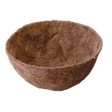 Ambassador 16 Inch Coco Hanging Basket Liner - Brown - One Size