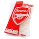 image 1 of Arsenal FC Crest Birthday Card - Red/White - One Size