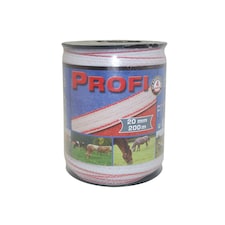 Profi Fencing Steel & Copper Wire Tape - May Vary - 200m x 20mm