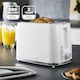 image 2 of GEEPAS Opus 2 Slice Toaster with 7 Level Browning Control, 900W | White