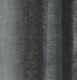 image 3 of Pair of Crete Charcoal Luxury Linen Look Sheer Panels with Eyelet Header 183 CM