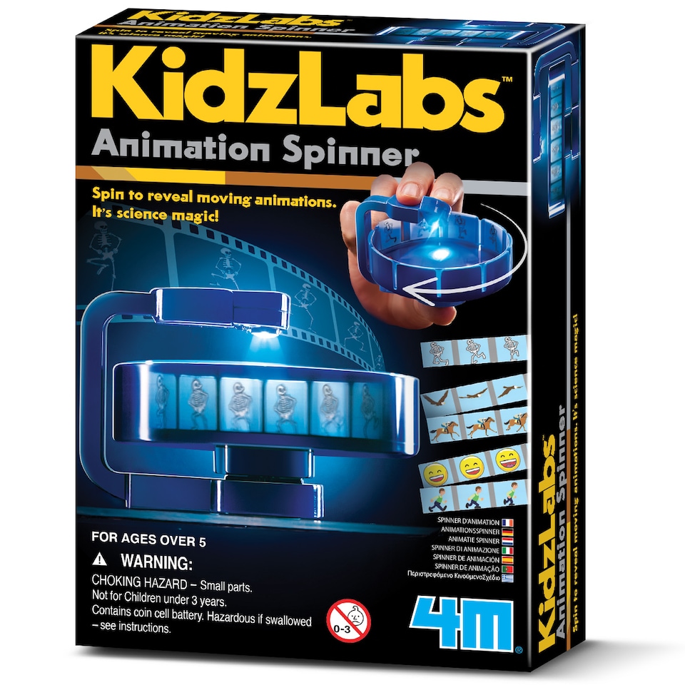 image 1 of Kidzlabs - Animation Fidget Spinner