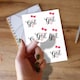 image 2 of Team Girl Gender Reveal Round Stickers 88mm - Sheet of 6