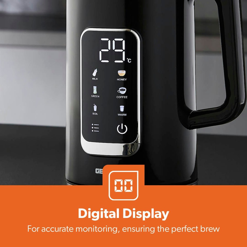 image 1 of GEEPAS  Digital Electric Kettle, 2200W