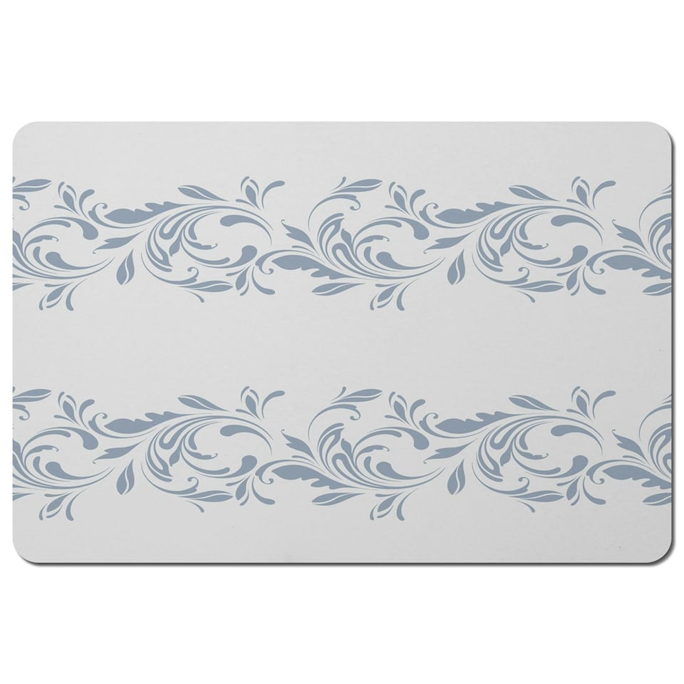 image 1 of Decorative swirls and flowers (Placemat)