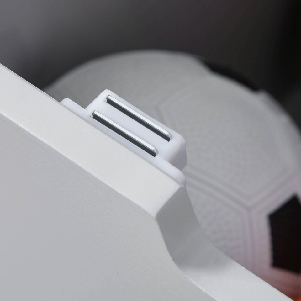 image 1 of HOMCOM Wooden Kids Toy Box Children Storage Organizer Chest Safety Hinge | Grey | 60cm x 40cm x 48cm