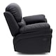 image 4 of Madison Electric Bonded Leather Automatic Recliner Home Lounge Chair (Black)