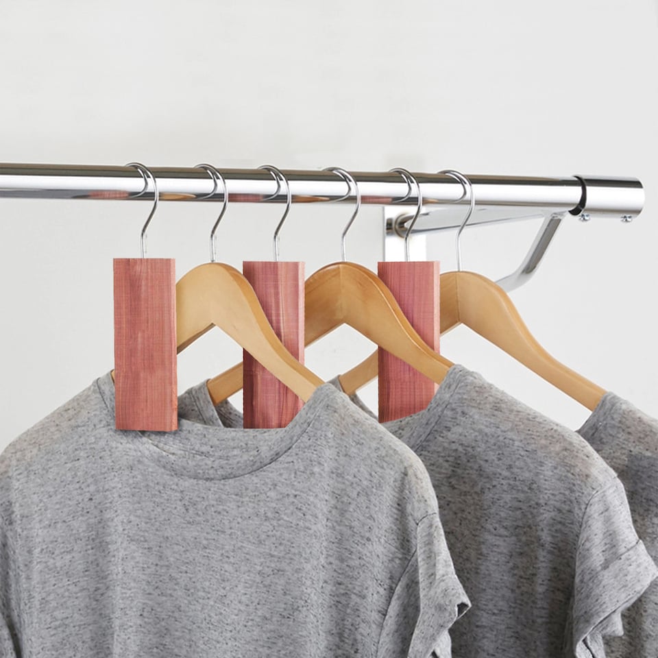 image 1 of Katcha Natural Cedar Hangers - Pack of 20
