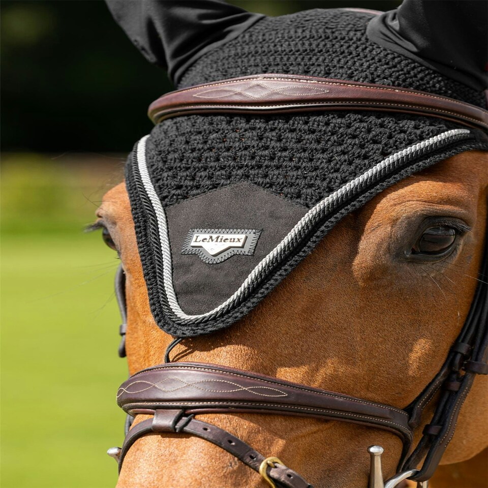 image 1 of LeMieux Puissance Fly Hood Brown | Large