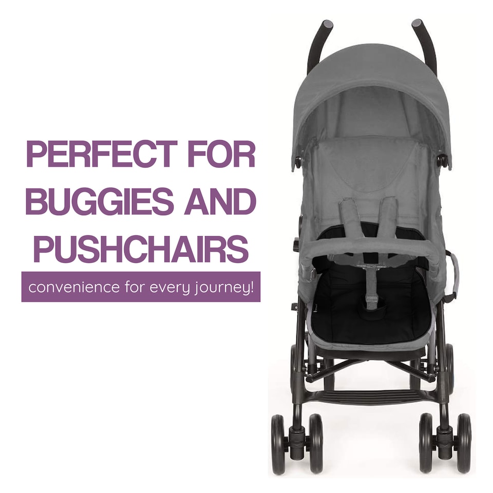 image 1 of Lynmark® Potty Training Car Seat Protector Cover with Middle Buckle Hole, Black | Black | Universal | 1