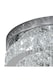 image 3 of Living and Home Round Crystal Ceiling Light | Chrome