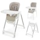 image 1 of Kinderkraft TULO Multifunctional 3-in-1 High Chair | Cream | Beige